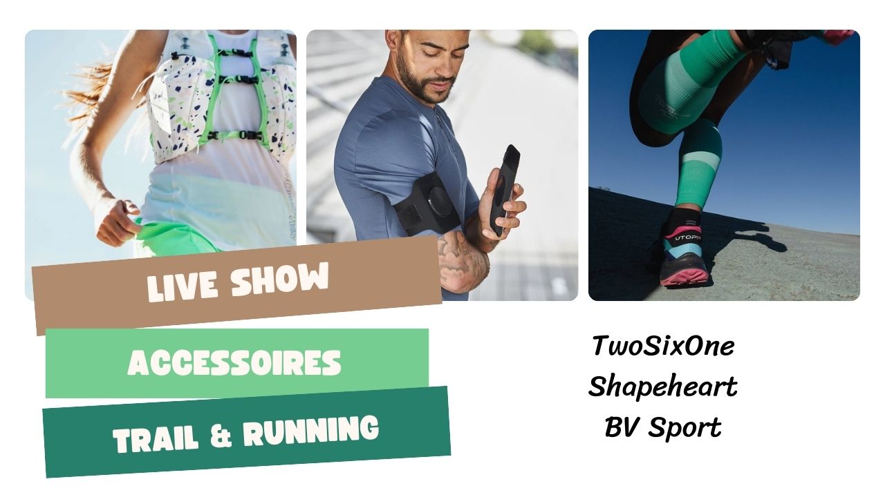 Live shopping accessoires trail running